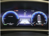 スタイリッシュなブラック系を基調とした内装色。