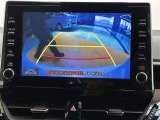 バックモニター装備!駐車時等に活躍♪ ガイドライン付きで、自信が無くても O.K♪ 一度体験すると、無くてはならないものですよ☆