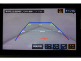 バックカメラで後方確認もバッチリ!