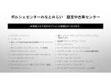 当車両のオプション一覧でございます。