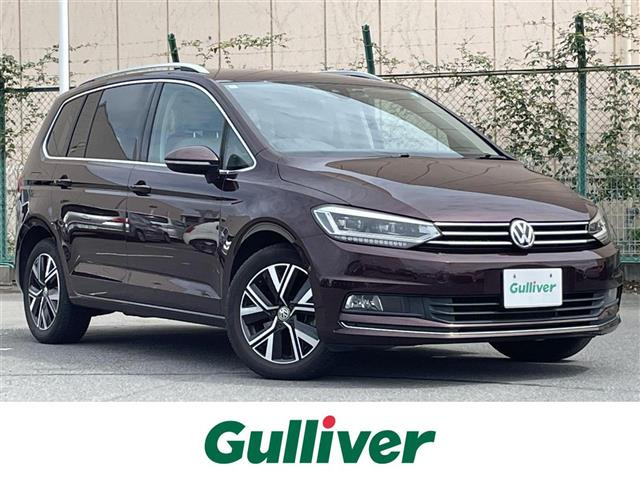 ゴルフトゥーラン TDI プレミアム 本革シート 修復歴無し