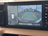 アラウンドビューモニターです!上空から貴方のお車をモニタニングしている様に車両の周りの安全確認が出来ます!