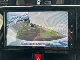 【バックカメラ】駐車時に後方がリアルタイム映像で確認できます。大型商業施設や立体駐車場での駐車時や、夜間のバック時に大活躍!運転スキルに関わらず、今や必須となった装備のひとつです!