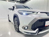 フォグランプ装着車です。暗い夜道の車両前方を明るく照らします