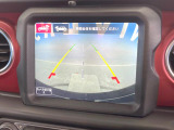 ●ガイドライン付きバックカメラ:不安な駐車もこれで安心!ガイドライン付きなので狭い箇所での駐車もラクラクです!