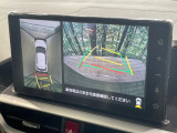【パノラマモニター】専用のカメラにより、上から見下ろしたような視点で360度クルマの周囲を確認することができます☆死角部分も確認しやすく、狭い場所での切り返しや駐車もスムーズに行えます。