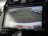 バックモニターが付いているため、車庫入れも安心です!