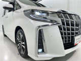 フォグランプ装着車です。暗い夜道の車両前方を明るく照らします