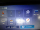 SDカード再生、CD再生、AM、FMラジオ、交通情報、Bluetooth装備しています♪