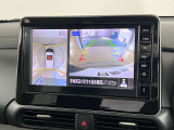 上から丸見えアラウンドビューモニター付きです。