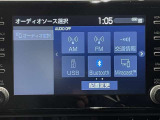 純正10.5インチディスプレイオーディオ装備。お手持ちのスマートフォンと連携して、ナビや音楽再生などの各種アプリをお楽しみいただけます^^