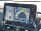 【アラウンドビューモニター】はまるで上から見ているような視点で周囲を確認できます!駐車が苦手な方でも安心して駐車できますね♪
