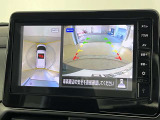 上から丸見えアラウンドビューモニター付きです。