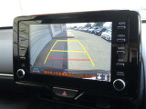 バックモニターが付いているため、車庫入れも安心です!