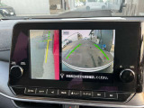 駐車時に見えづらい左前もモニターに映す事ができますので安心ですね。
