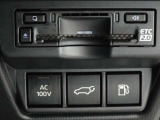 非常時やキャンプなどに役立つAC100Vコンセント付きです。ETCも装備してます。