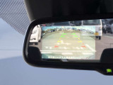 バックビューモニターの映像もバックミラーで確認できます!!