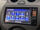メモリーナビゲーションシステム。TV・CD・DVD再生・Bluetooth接続可能です。
