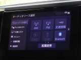 CD・DVD(再生機能)・ブルートゥース等を使用することができます。