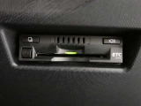 ETC車載器付きです。高速道路の料金所もスムーズに通過できます。