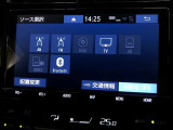 ラジオ、フルセグテレビ、CD再生、DVD再生、SD再生(音楽/動画)、SD録音(別途SDカードが必要です)、Bluetoothオーディオが使用可能です。詳しい仕様については展示店舗までお尋ねください。