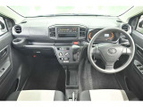 見通しのよいすっきりとした視界で、運転もしやすいです。