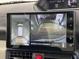 上から丸見えアラウンドビューモニター付きです。