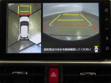 パノラミックビューモニター付きです。全方向の確認ができて安心です。