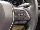 アクティブクルーズコントロール付きです。前車に追従しながら、設定した速度で走行可能です。