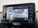 上から丸見えアラウンドビューモニター付きです。