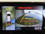 パノラミックビューモニター付きです。全方向の確認ができて安心です。