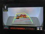 バックガイドモニターを装備しています、車庫入れもラクラクです。