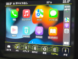 ●Apple Car Play:スマホとの有線接続で、ナビ・オーディオ再生などスマホのアプリ機能が画面でも使える便利機能です!