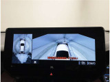 パノラマビューです。全周囲確認できるので、駐車時などに便利です♪