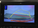【バックモニター】駐車時に後方がリアルタイム映像で確認できます。大型商業施設や立体駐車場での駐車時や、夜間のバック時に大活躍!運転スキルに関わらず、今や必須となった装備のひとつです!