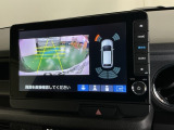バックモニター付きで車庫入れも安心【カメラアングルは3パターンから選べます】知らない道でも安心して楽しくお出かけができます