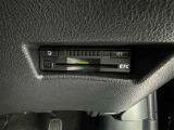 ETC車載器付きです。高速道路の料金所もスムーズに通過できます。