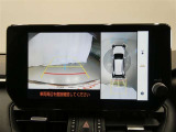 四方のカメラ映像を合成しディスプレイに表示するパノラミックビューモニター搭載のお車になります!!