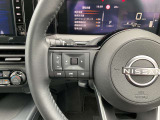 ステアリングスイッチで車両状態の確認、設定やナビ機能の操作もハンドルを握りながら可能になります☆
