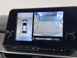 上から丸見えアラウンドビューモニター付きです。