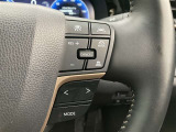 前方の車との車間を設定し、スピードを上げたり緩めたりを自動で行ってくれる追尾式の「レーダークルーズ」。上級装備の一つです!高級車にしかつかない嬉しい機能です。