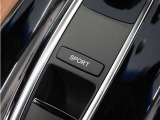 ◆「SPORT」ボタン◆走行の感触が変わります。スイッチONでエンジンがさらに元気モードに!!