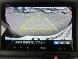 バックが苦手な方にもオススメなバックカメラ付き!広い画角で広範囲も見渡せます。