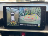 【パノラマモニター】専用のカメラにより、上から見下ろしたような視点で360度クルマの周囲を確認することができます☆死角部分も確認しやすく、狭い場所での切り返しや駐車もスムーズに行えます。