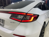 視認性がいいテールランプ。後続車にも存在をアピール。