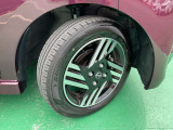 タイヤサイズは155/65R14純正アルミホイール付き!(夏タイヤ装着)冬タイヤ、ホイール注文も承っております☆