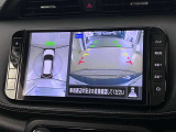 上から丸見えアラウンドビューモニター付きです。