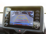 車庫入れもお任せのバックカメラ付き!