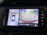 上から丸見えアラウンドビューモニター付きです。