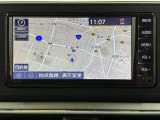 ナビを装備。タッチパネル式で使いやすく、お出かけもラクラクです。